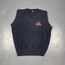 Vintage Killian s Irish Red Cotton Vest XL Blue Beer Promotional VTG USA Made
