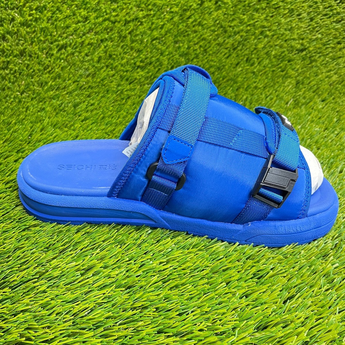 Seichi Mens Yoroi V2 Slide Sandals US 8 EU 41 Cobalt Blue NIB Seichi Yoroi V2 Mens Size 10 Cobalt Blue Beach Walking  main image 4