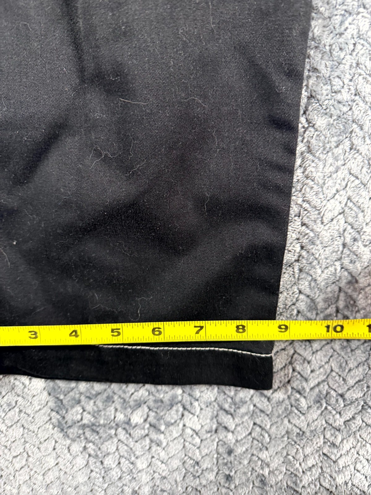 True Religion Cargo Pants Mens 33 Black Logo Mid Rise Straight Leg Everyday Wear thumbnail 2