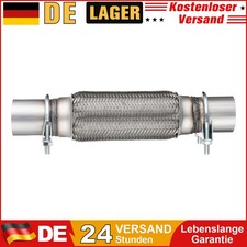 Flexrohr Auspuffrohr Flexstück Ø50 für Opel Astra H Astra J Corsa D Edelstahl