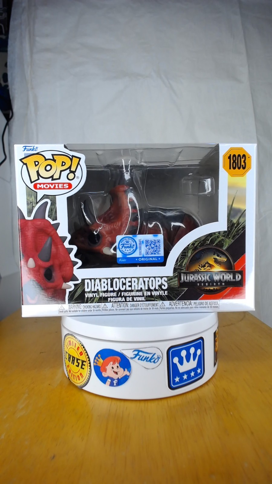 Funko Pop! Movies: Jurassic World Rebirth - Diabloceratops #1803 Special Edition