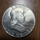Uncirculated 1963-D Franklin Half Dollar 90% Silver 50C Actual Coin