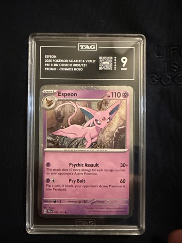 Espeon graded TAG 9 for sale on eBay