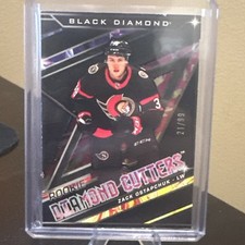 2024-25 UD Black Diamond Rookie Diamond Cutters Zack Ostapchuk /99 #RDC-ZO
