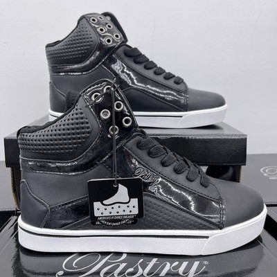 Pastry Women's Size Shoes Black White Comfort High Top Fashion Dance  Sneaker