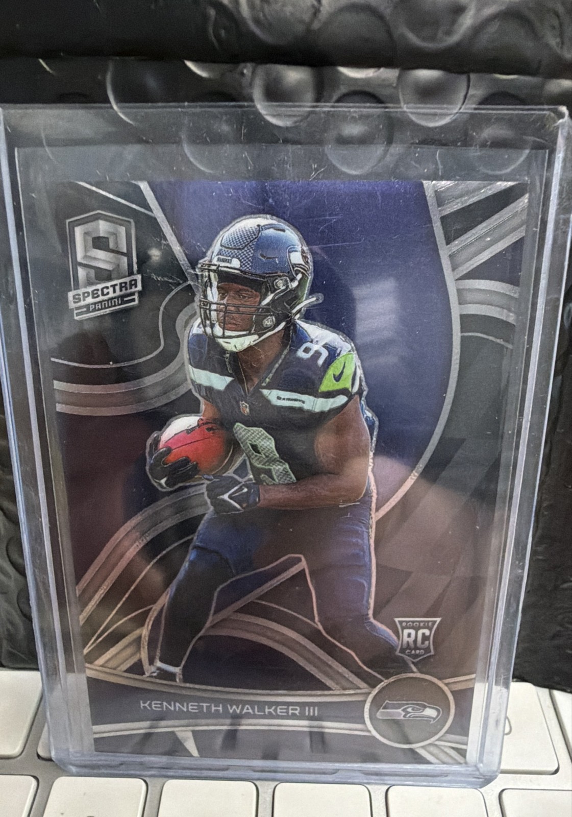 2022 Panini Spectra - Rookies Kenneth Walker III #142 Silver Prizm (RC)