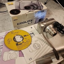 Nikon Coolpix L1 6.2MP Digital Camera Tested Works Box Manual Software