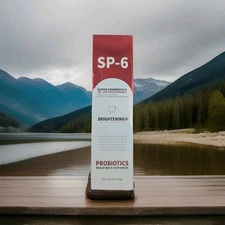 NIB Sp-6 Probiotic Toothpaste: Stain Removing, Whitening, Bad Breath, Halitosis