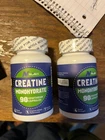 2 pack -Creatine Monohydrate 90 Vegetarian Capsules  Exp 7/26