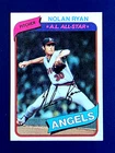 1980 Topps #580 Nolan Ryan Last Angels Card HOF Centered! EX MINT *GWCARDS*
