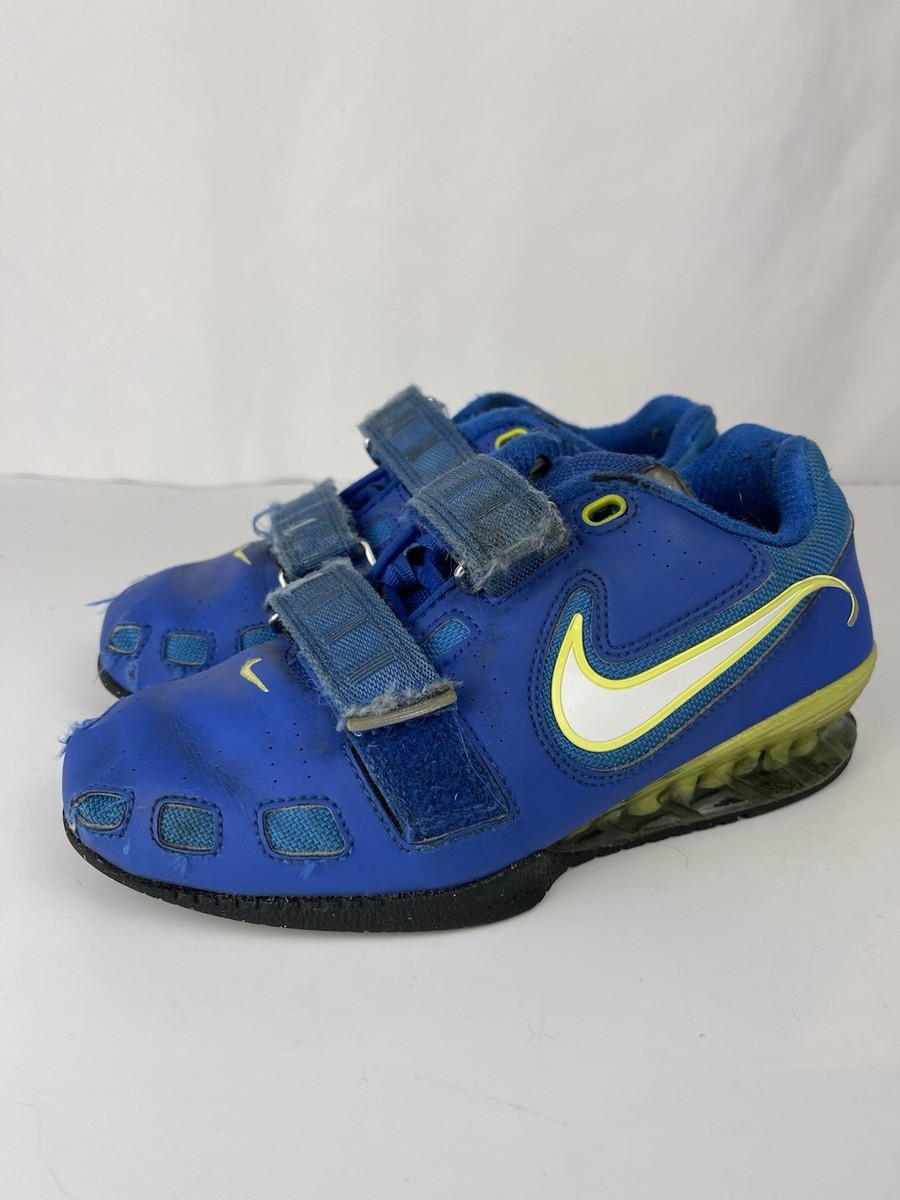Size 4 -MENS NIKE ROMALEOS 2 476927-417 HYPER COBALT WEIGHT