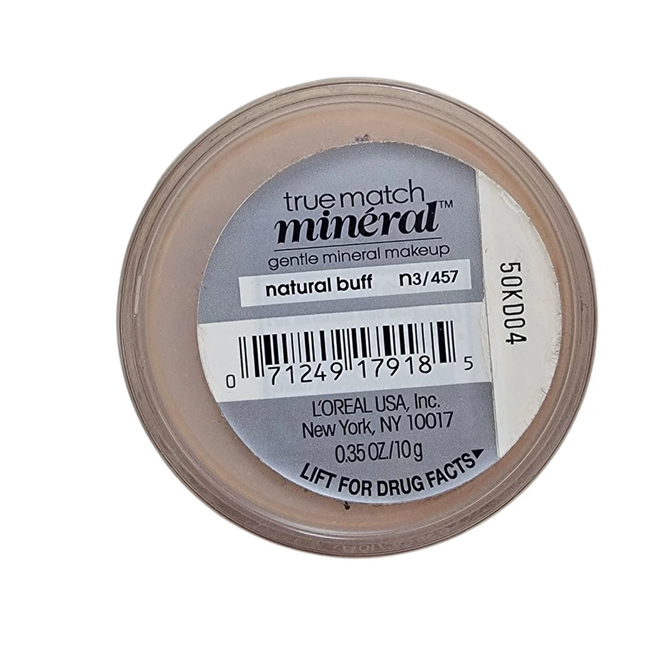 L'OREAL True Match Mineral Powder Foundation Natural Buff N3/457 New Sealed - Image 2 of 3