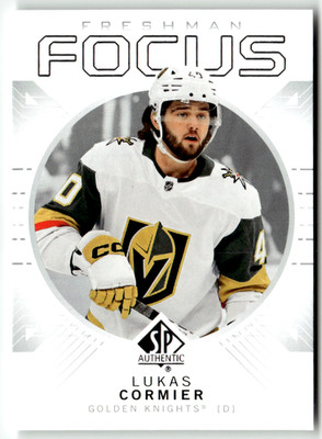 2024-25 Upper Deck SP NHL No. FF-41 Lukas Cormier Freshman Focus