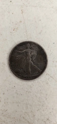 1943 Walking Liberty Silver Half Dollar Stacking