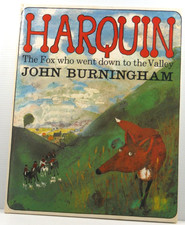 Harquin by John Burningham, The Fox who went down to the Valley HC 1974 book