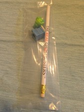 VTG 1987 McDonald's GHOSTBUSTERS Pencil  Slimer Topper Happy Meal Toy NIP NOS