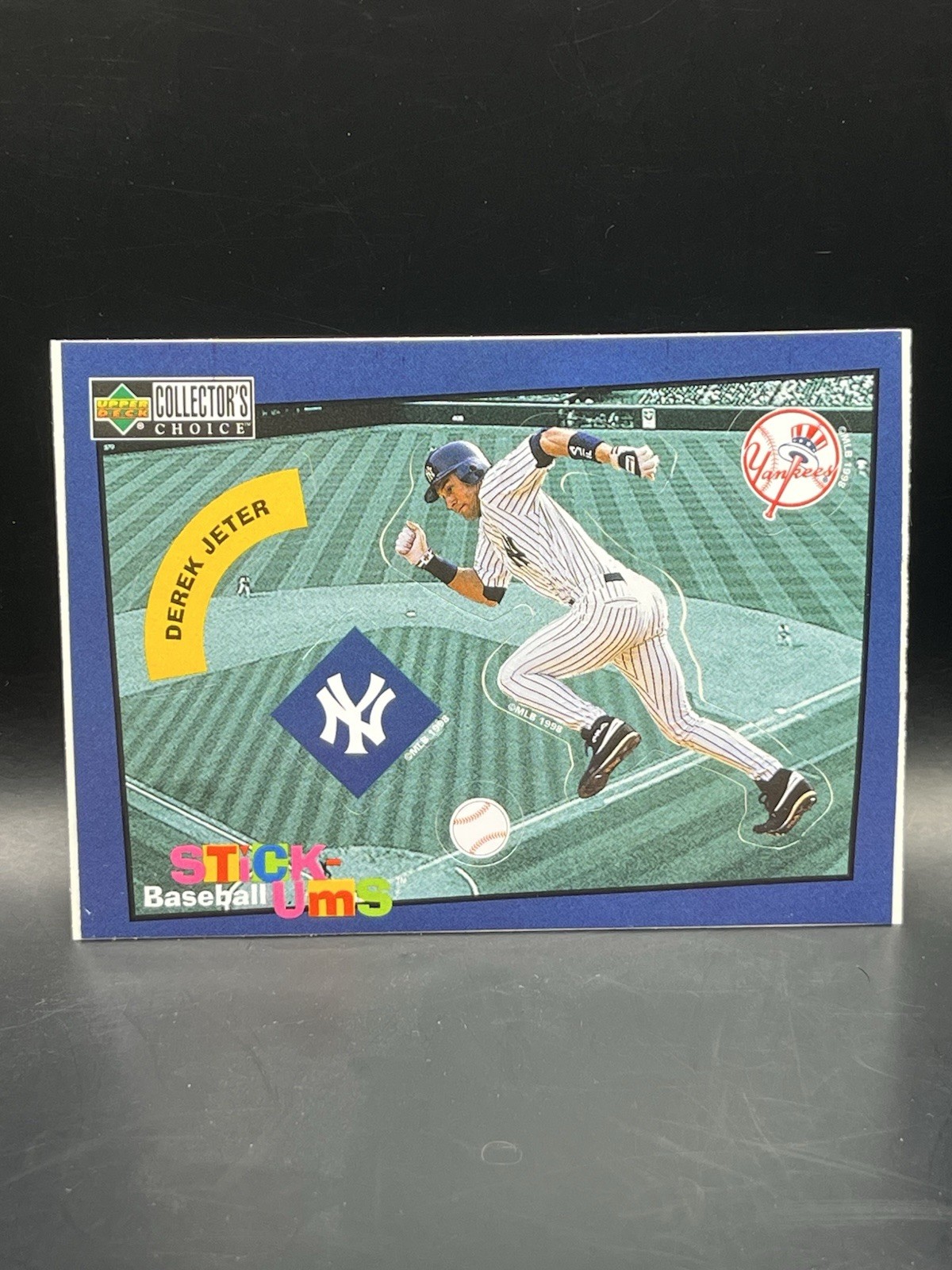 1998 Upper Deck Collector's Choice - Stick-Ums Derek Jeter #19 NY  Yankees NM-MT