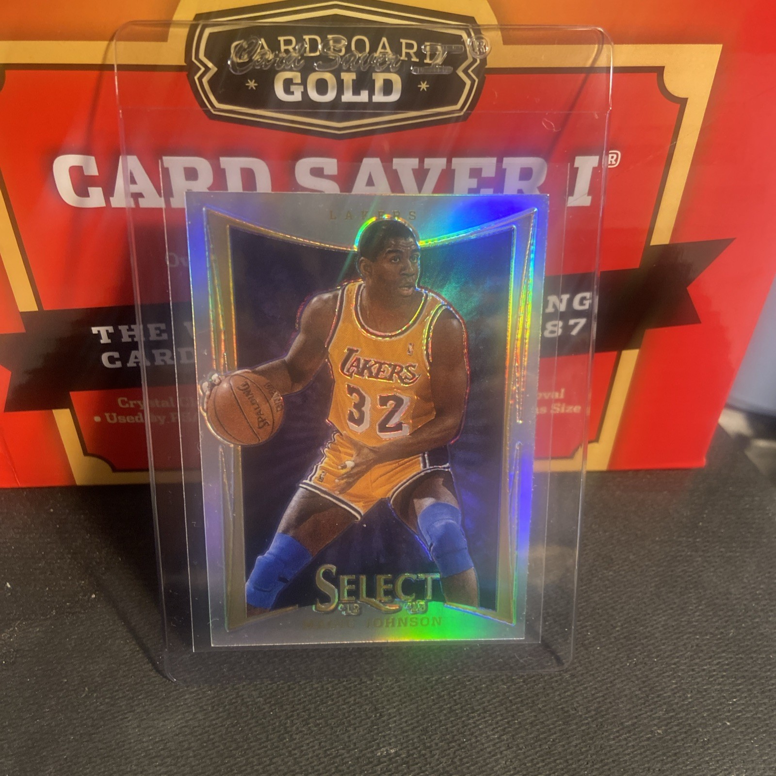 2012-13 Panini Select Prizm (Silver)- Magic Johnson #135