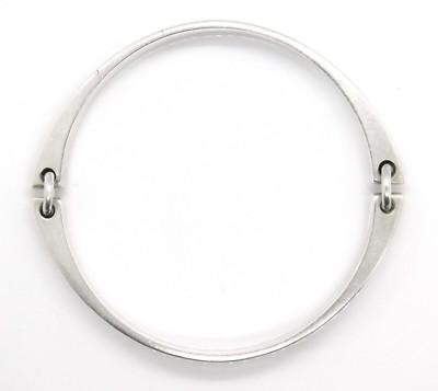 Hans Hansen, Bracelet moderniste scandinave en argent sterling, années – Le Charme des Violettes - Brocante en ligne