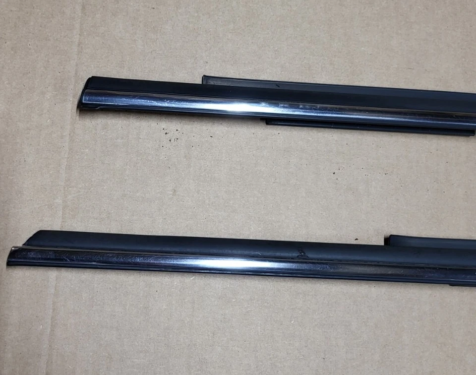 1994-1996 Buick Roadmaster Exterior Door Window Sweep Belt Trim Molding Rear Foto 4 de 4