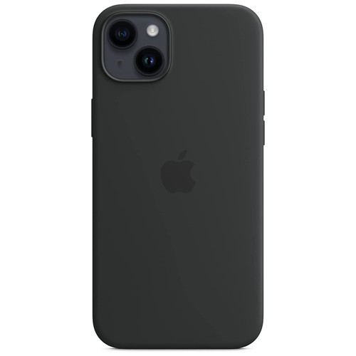 Official Apple Silicone Magsafe Rear Case Cover for iPhone 14 Plus - Midnight - 第 5/6 張圖片