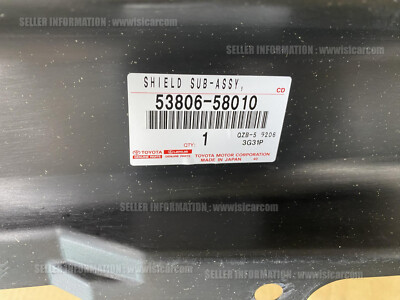 TOYOTA ALPHARD G 2005 - 2008 ANH10 LINER, FRONT FENDER, LH 53806