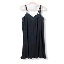 ASOS Black Double Spaghetti Strap Mini dress