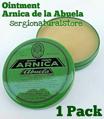 ARNICA LA ABUELA OINTMENT 30 grs each Made in Mexico Pomada Original