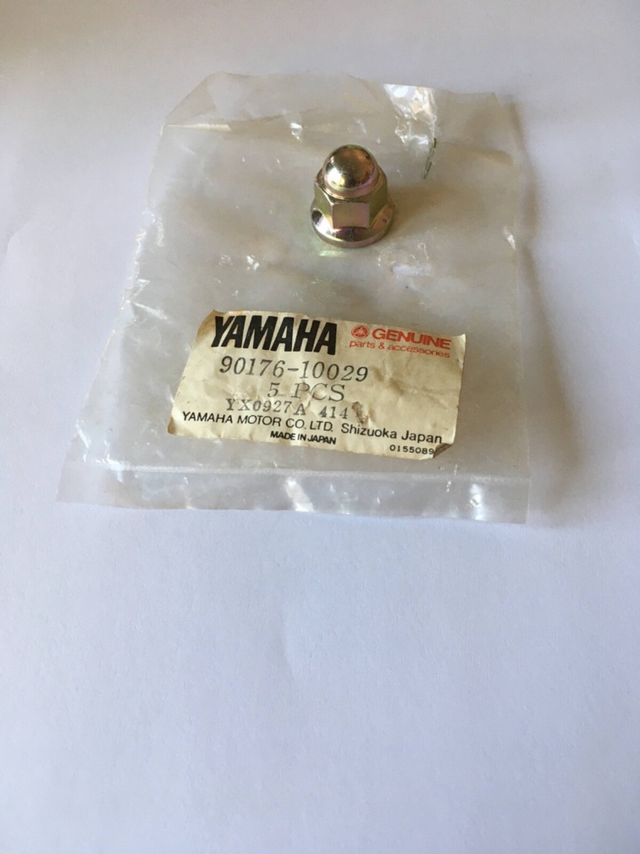 Dプライス YAMAHA CROWN CHROME CYL NUTS XT,TT,SR,XS,TX,FX,XV,YZ 90176-10075