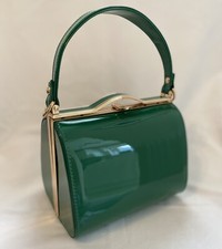 Classic Lilly Handbag 1940s - 1950s Vintage Inspired Vintage Green Handbag  BNWT