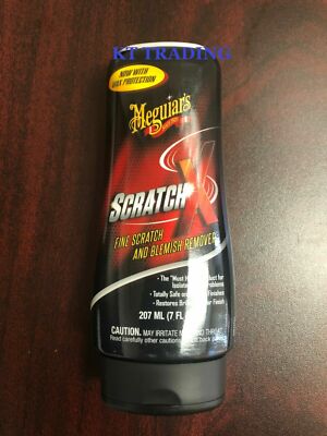 Meguiar's Scratch X Fine Scratch Blemish Remover ~ Now w/ Wax Protection NEW Ver