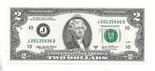 $2 2003-A Cabral/Snow Kansas City JD 2013 Start GEM Crisp Unc.