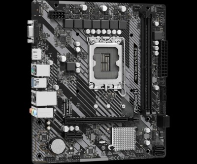 Asrock H610M-HVS/M.2 R2.0 Intel H610 Socket LGA 1700 Micro ATX