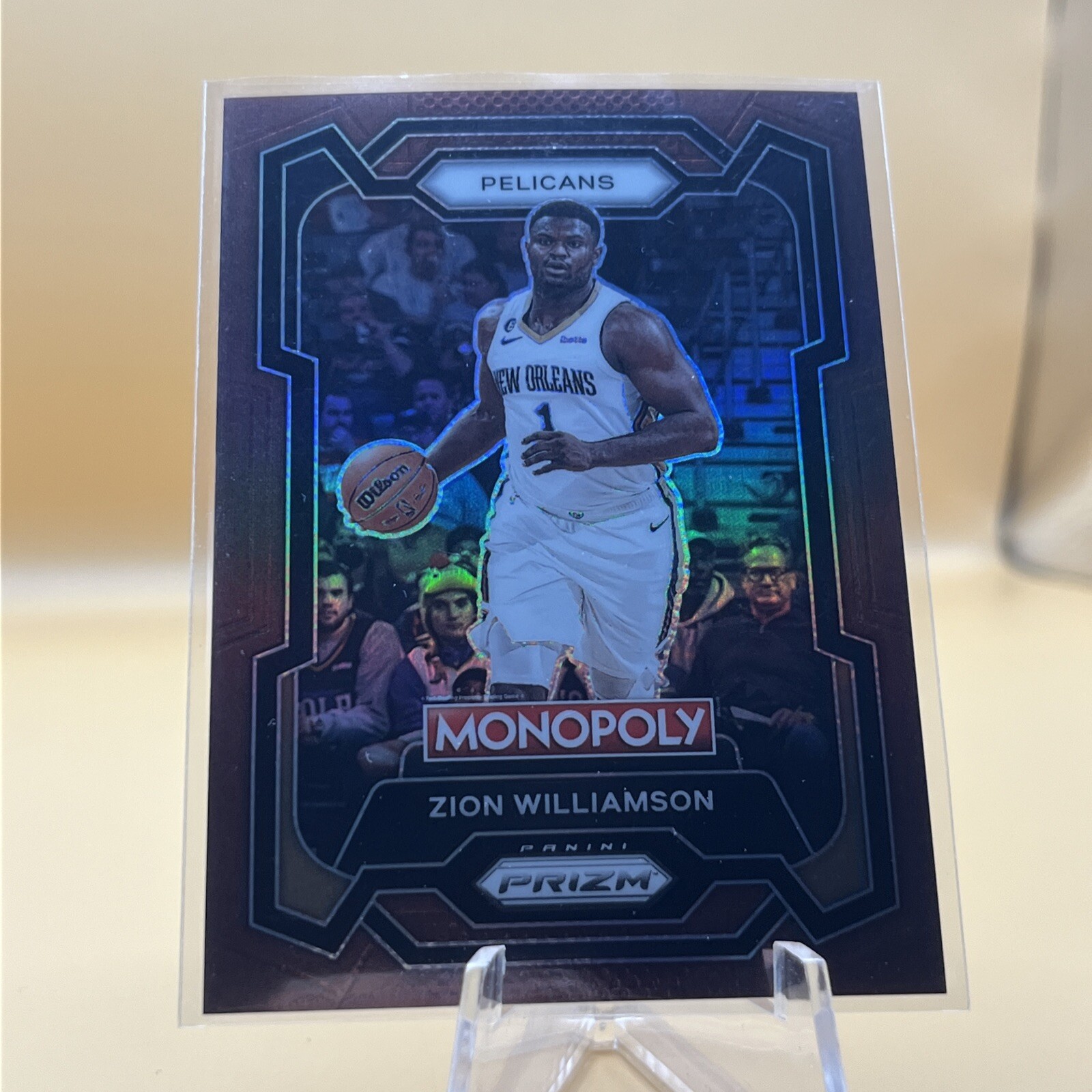 2023-24 Panini Prizm Monopoly Brown Prizm /249 Zion Williamson #55