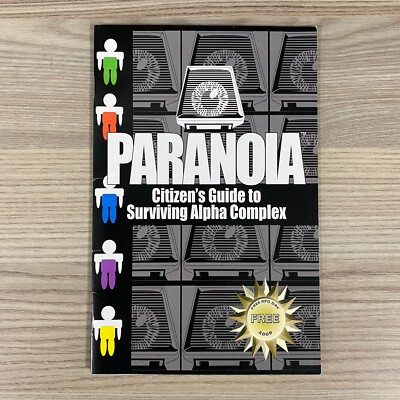 Paranoia CITIZEN'S Führung Zu Surviving Alpha Complex Mongoose Publishing (2009)