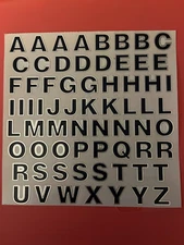 Creative Memories / Mrs. Grossman's NLA Extravagant Sticker - ABC Sapphire