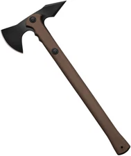 Cold Steel 19" Trench Hawk Ax Flat Dark Earth Handle Carbon Steel Axe 90PTHF
