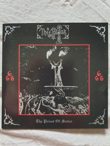 THE BLACK - The priest of Satan CD (First Press Necropolis Records) 1994 - Imagen 1 de 5