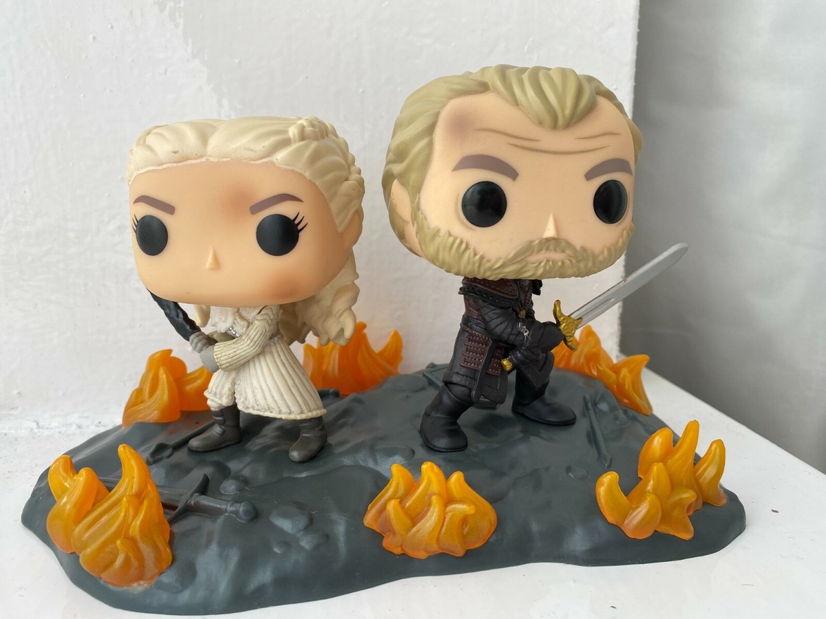 FUNKO POP VINYL #86 DAENERYS JORAH MORMONT FIGURE GAME OF