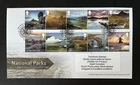 GB 2021 FDC NATIONAL PARKS SET WITH BAKEWELL PMK & FREE UK P&P