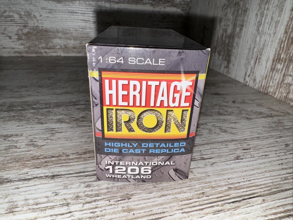 1/64 International 1206 Wheatland Tractor Heritage Iron Open Station Spec Cast - Image 3 of 4