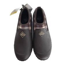 Muck Boot Company Women's Muckster II Low Slip-On Waterproof Shoe Brown Size 6