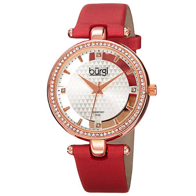 BURGI Women\'s Swiss Quartz Diamond Watch Burgi Women main image 3