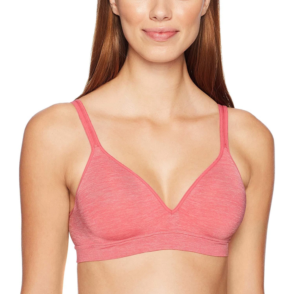 Hanes Women's Ultimate Perfect Coverage Foam Wire-Free Bra Style HU08