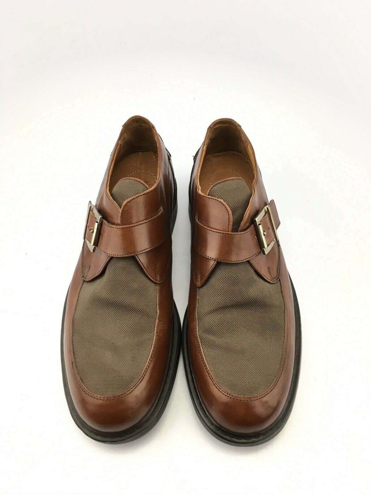 Johnston and Murphy Brown Leather Passport Monk S… - image 6