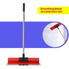 300mm/500/800mm Drywall Tools Skimming Blade Set Steel with Extension Handle UK