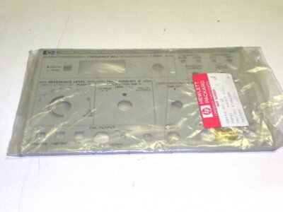 Keysight 08558-00114 Front Panel, Dress for 8558B Spectrum Analyzer