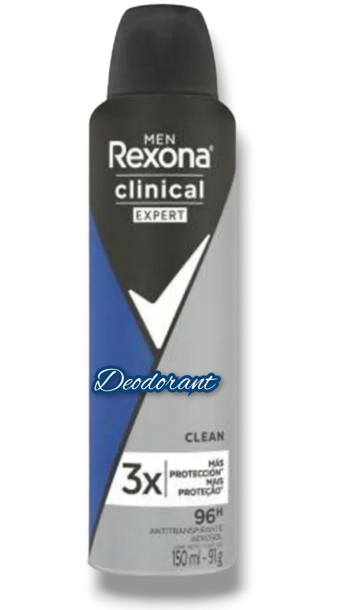 Rexona clinical Antiperspirant expert clean spray for men 150 ml