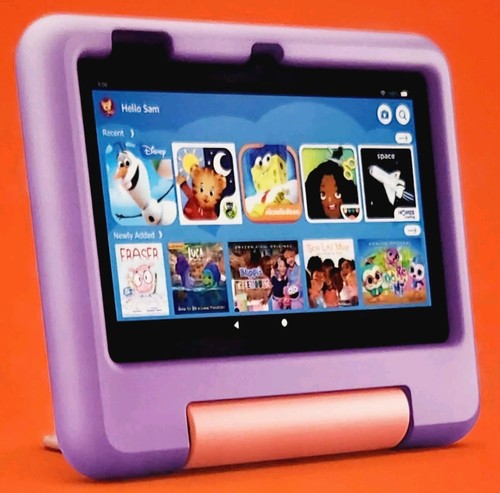 Amazon Fire 7 Kids Tablet, 7", 16GB, 12th Gen, 2GB RAM Parental Controls, Age 3+ - Picture 8 of 16