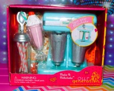Our Generation Make a Milkshake New fits American Girl Dolls Play Food lot